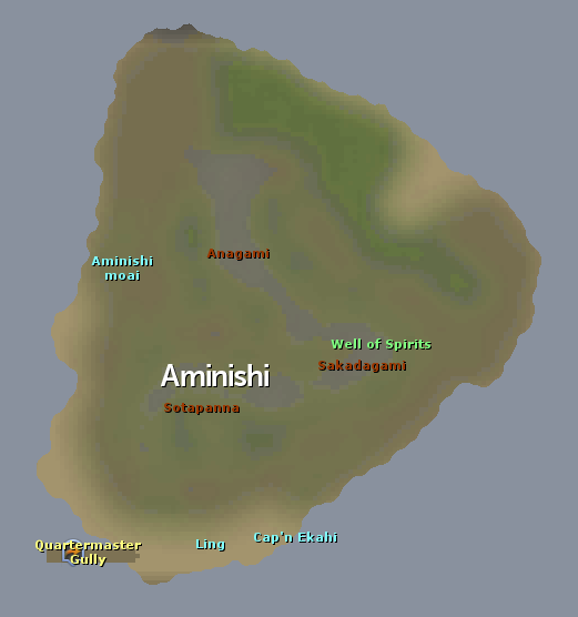 Kaart Aminishi